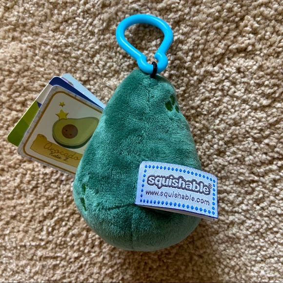 Squishable Avocado Keychain Accessory - Picture 5 of 6